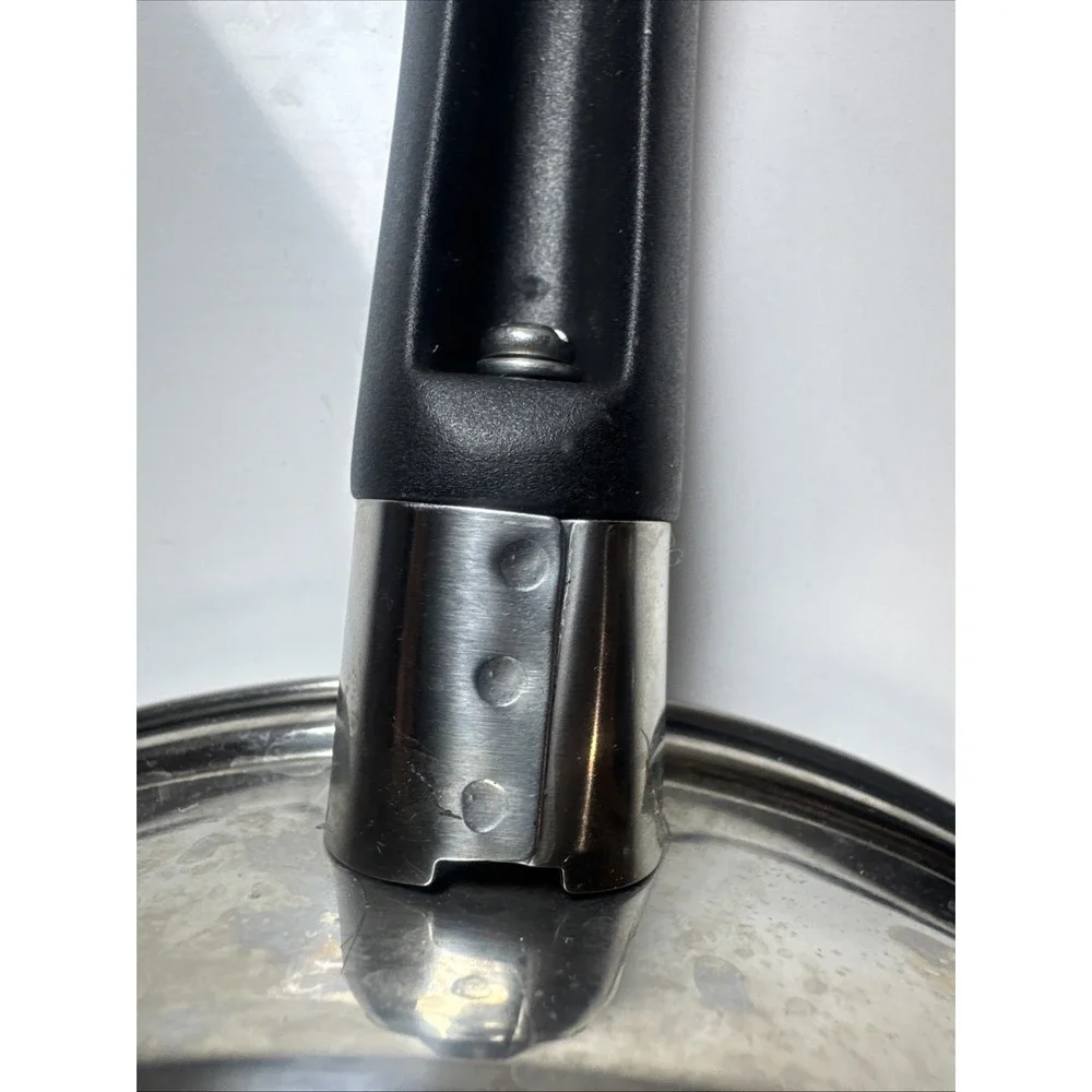 Professional Quality Stainless Steel Sautee Fry Pan 10in  Costco Disc glass lid